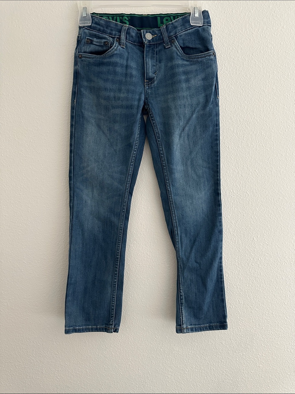 Levi's 511 Boys Blue Slim Straight Jeans 8